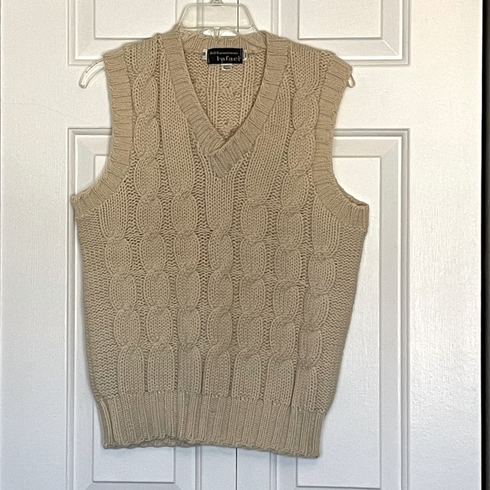 Vintage wool sweater vest